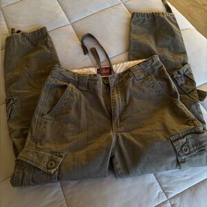 Princess Polly Olive Green Cargo Joggers